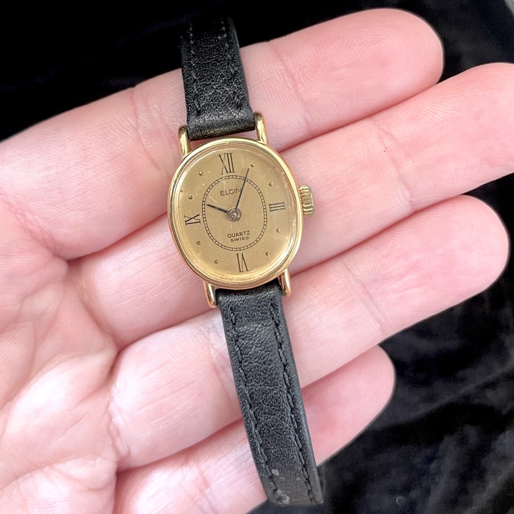 Vintage Elgin Speidal Swiss Quartz
